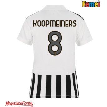 Juventus Teun Koopmeiners #8 Tricou Fotbal Replică 2026-27 Femei Acasa